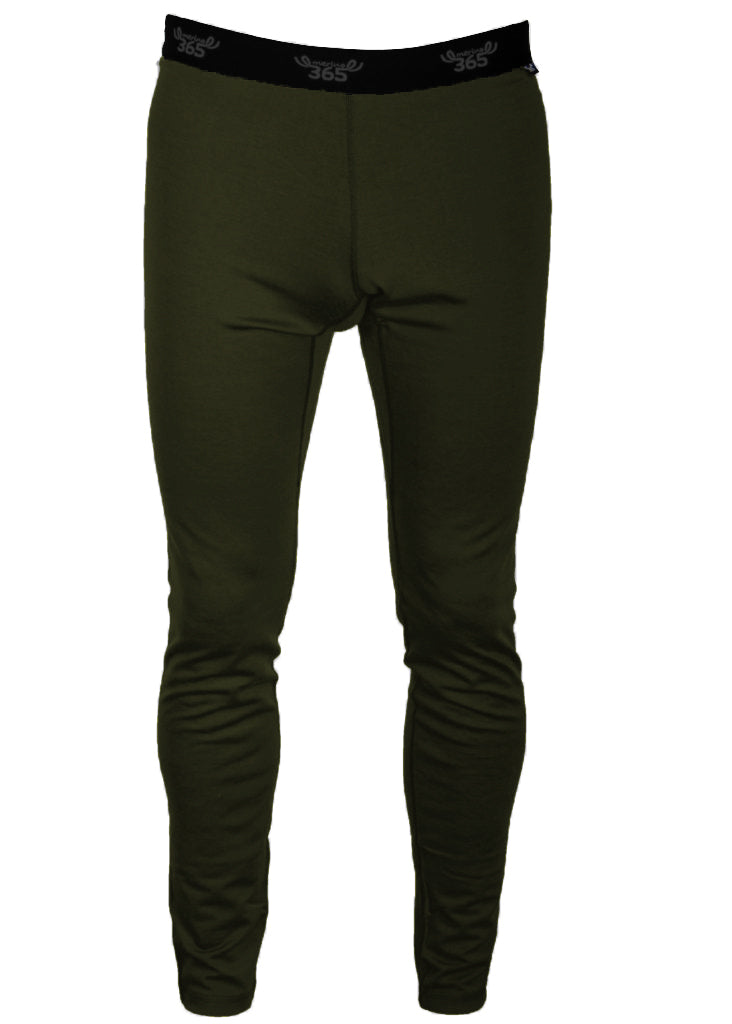 Men's Base Pant - 100% Merino Wool, Plantation