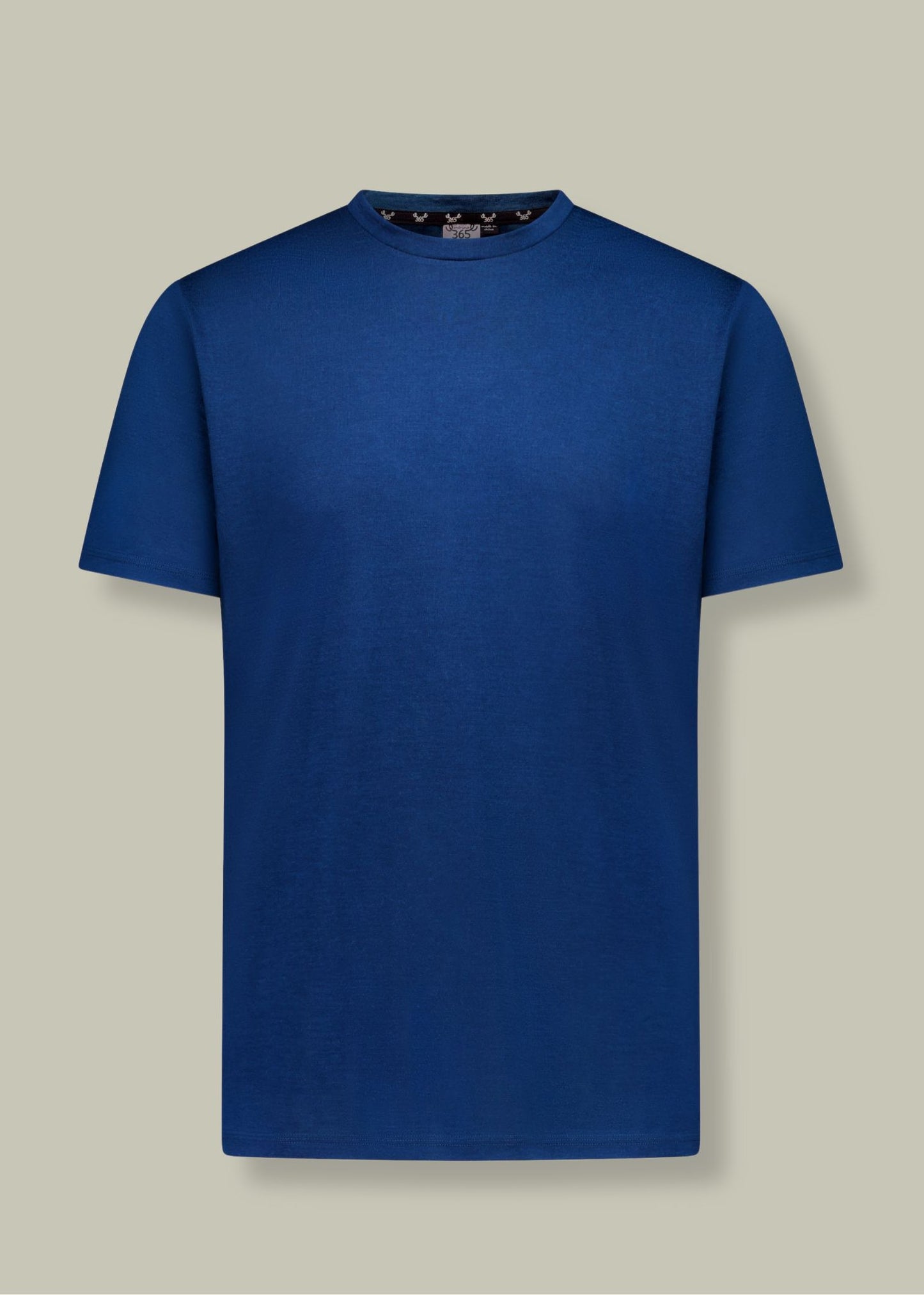 Men's Crew Short Sleeve T-shirt - 100% Merino Wool, Gibraltar