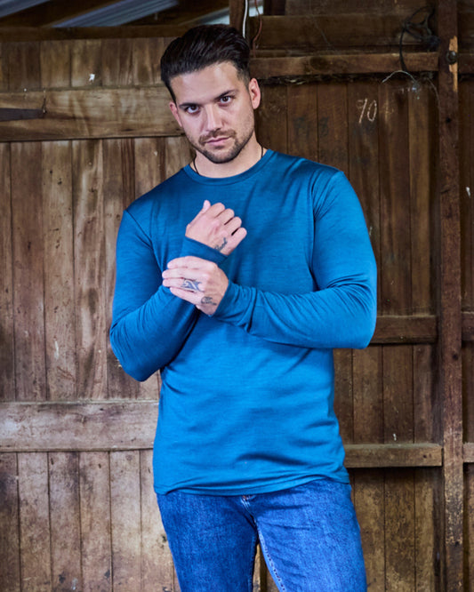 Men's Standard Long Sleeve - 100% Merino Wool, Orion [PRE-ORDER: SHIPS NEXT WEEK]