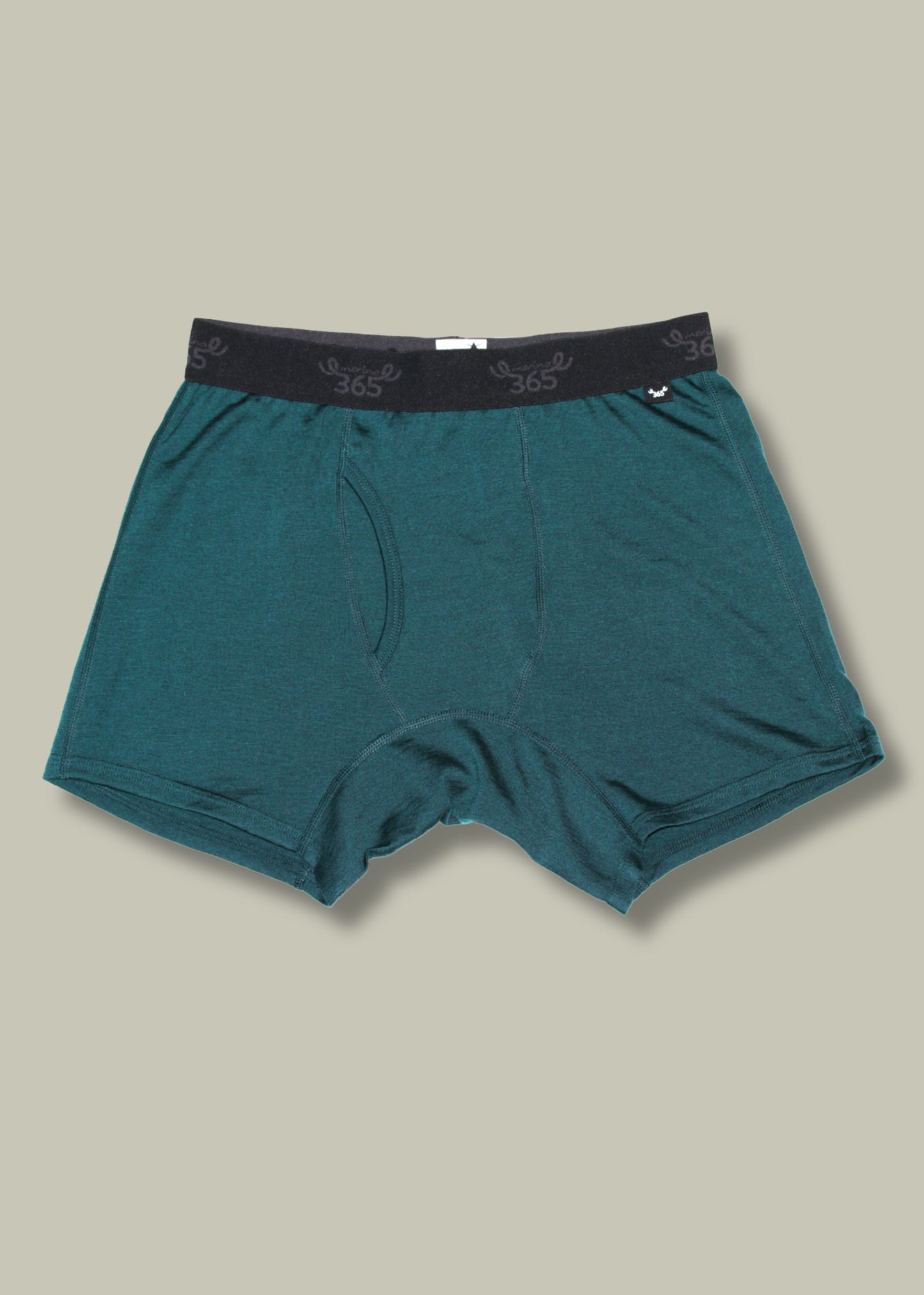 Men's Boxer Brief - 100% Merino Wool, Gibraltar Blue