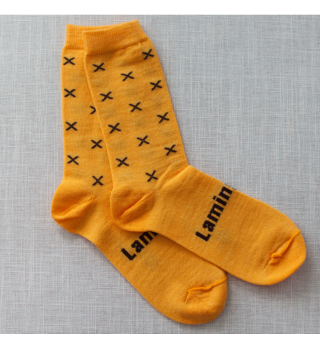 Merino Wool Crew Socks | WOMAN | Butterscotch