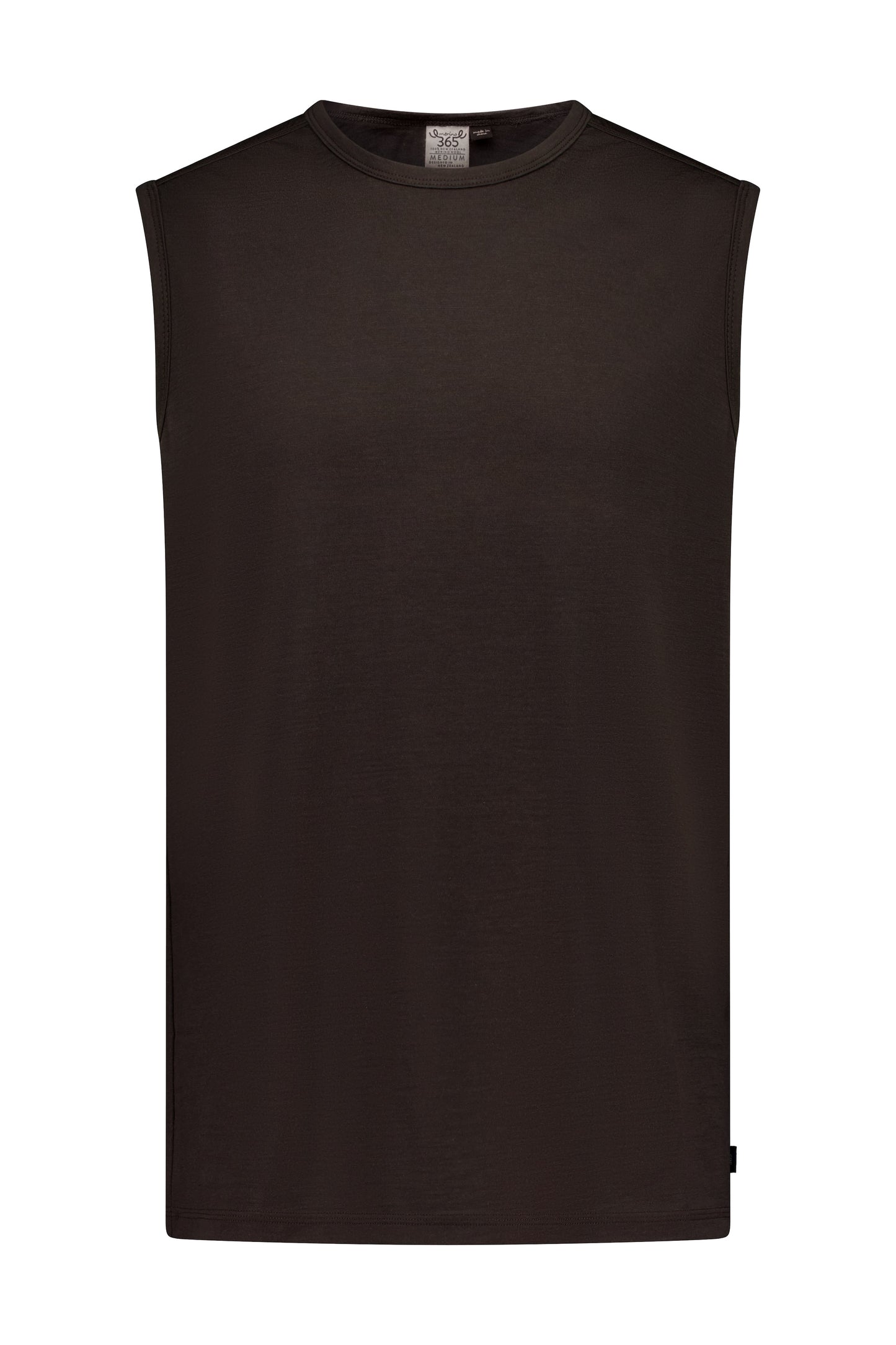 Merino 365 Men's Garage Tank Top, Dark Oak