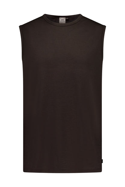 Merino 365 Men's Garage Tank Top, Dark Oak