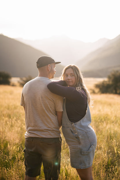 Women's OG Long Sleeve - 100% Merino Wool, Violet Smoke