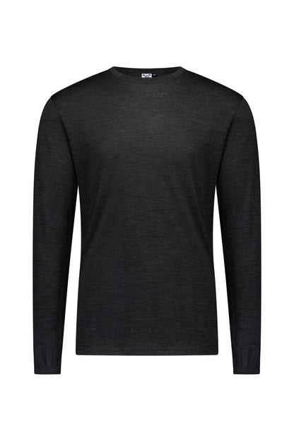 Men's OG Long Sleeve - 100% Merino Wool, Slate Grey