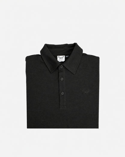 Men's Polo - 100% Merino Wool, Black