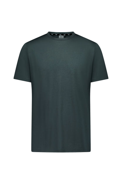 Men's Crew Short Sleeve T-shirt - 100% Merino Wool, Balsam