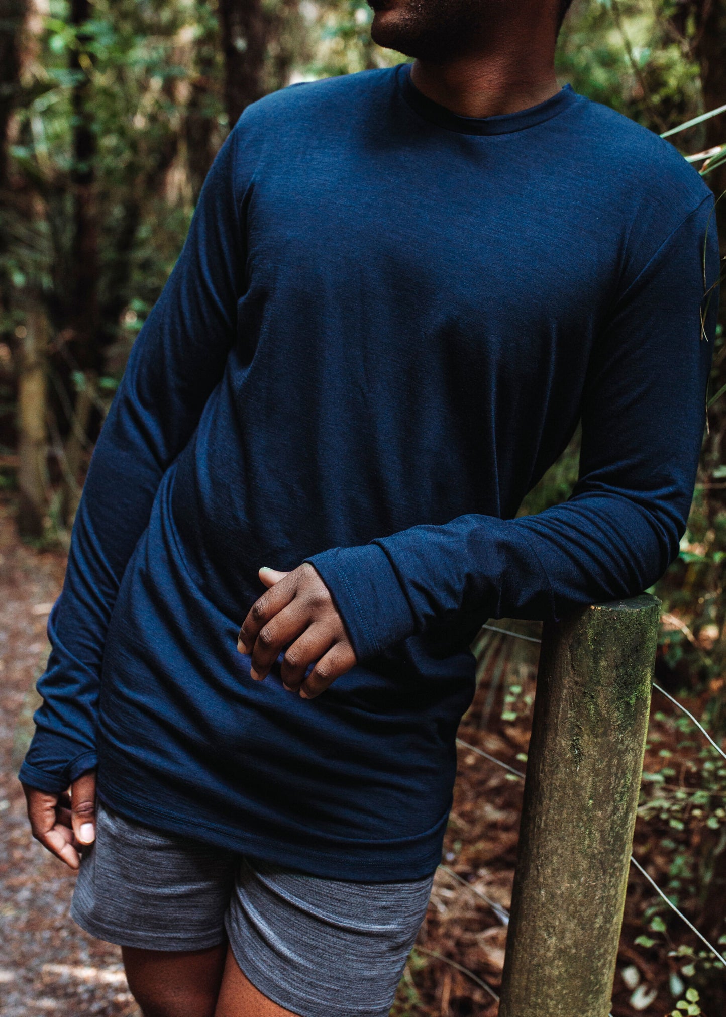 Men's OG Long Sleeve - 100% Merino Wool, Gibraltar