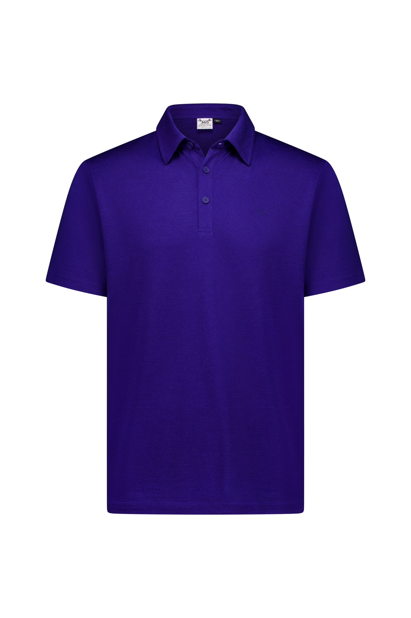 Men's Polo - 100% Merino Wool, Cobalt