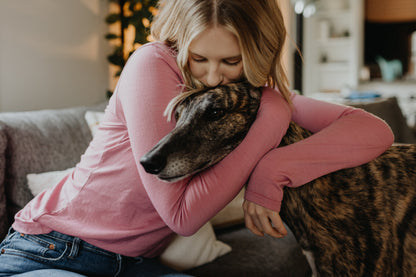 Women's OG Long Sleeve - 100% Merino Wool, Rose