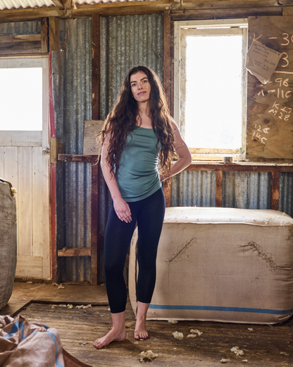 Women's Base Pant - 100% Merino Wool, Black