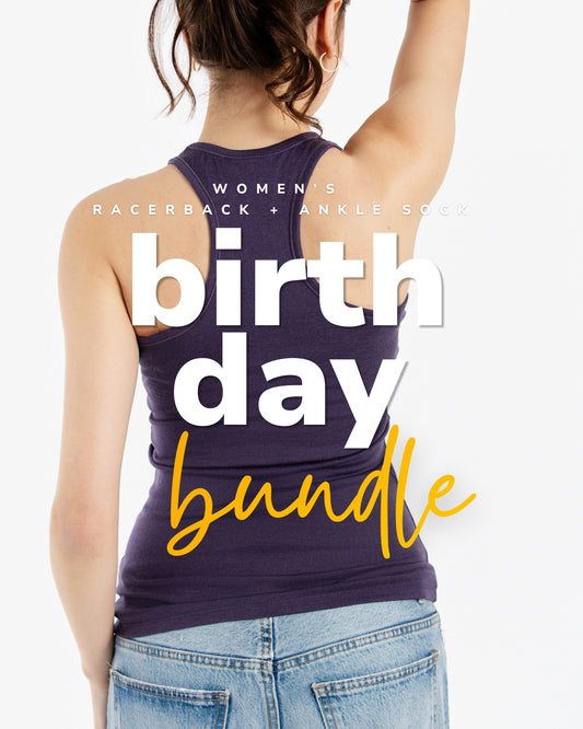 Women's Merino Racerback and Ankle Sock Bundle