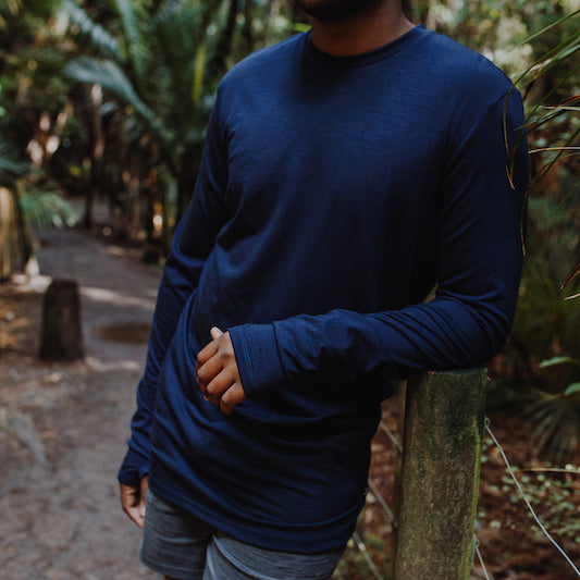 Men's OG Long Sleeve - 100% Merino Wool, Gibraltar