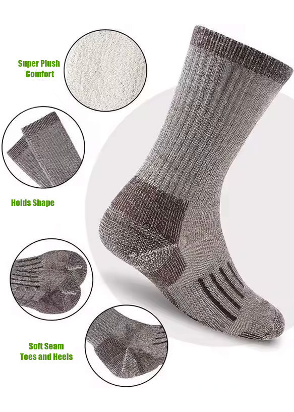 Merino Everyday, Trekking & Hiking Sock - Crew Height