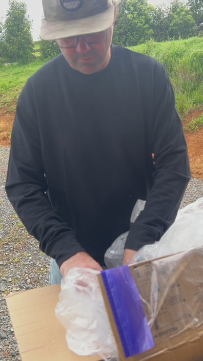 Men's Boxer Brief - 100% Merino Wool, Black