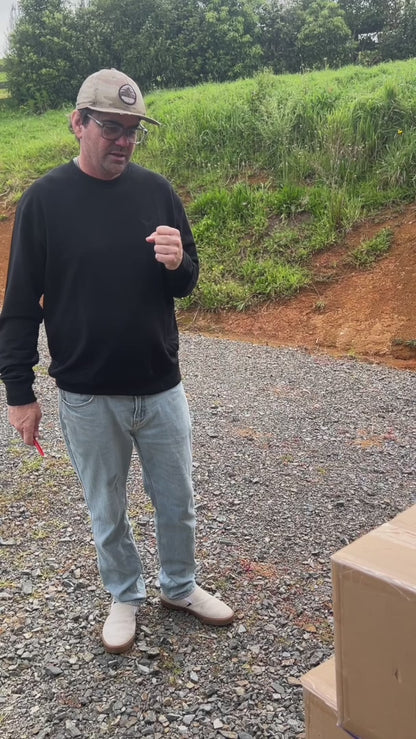 Women's Scoop Neck Tank Top - 100% Merino Wool, Navy Stripe