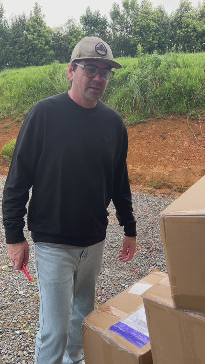 Men's Boxer Brief - 100% Merino Wool, Blue Multistripe