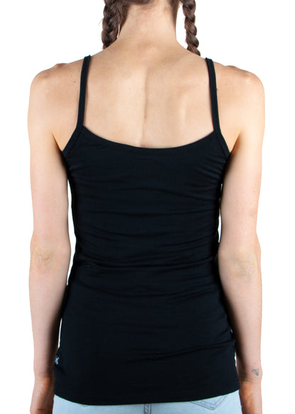 Merino 365 Women's Slim Cami Tank - Black